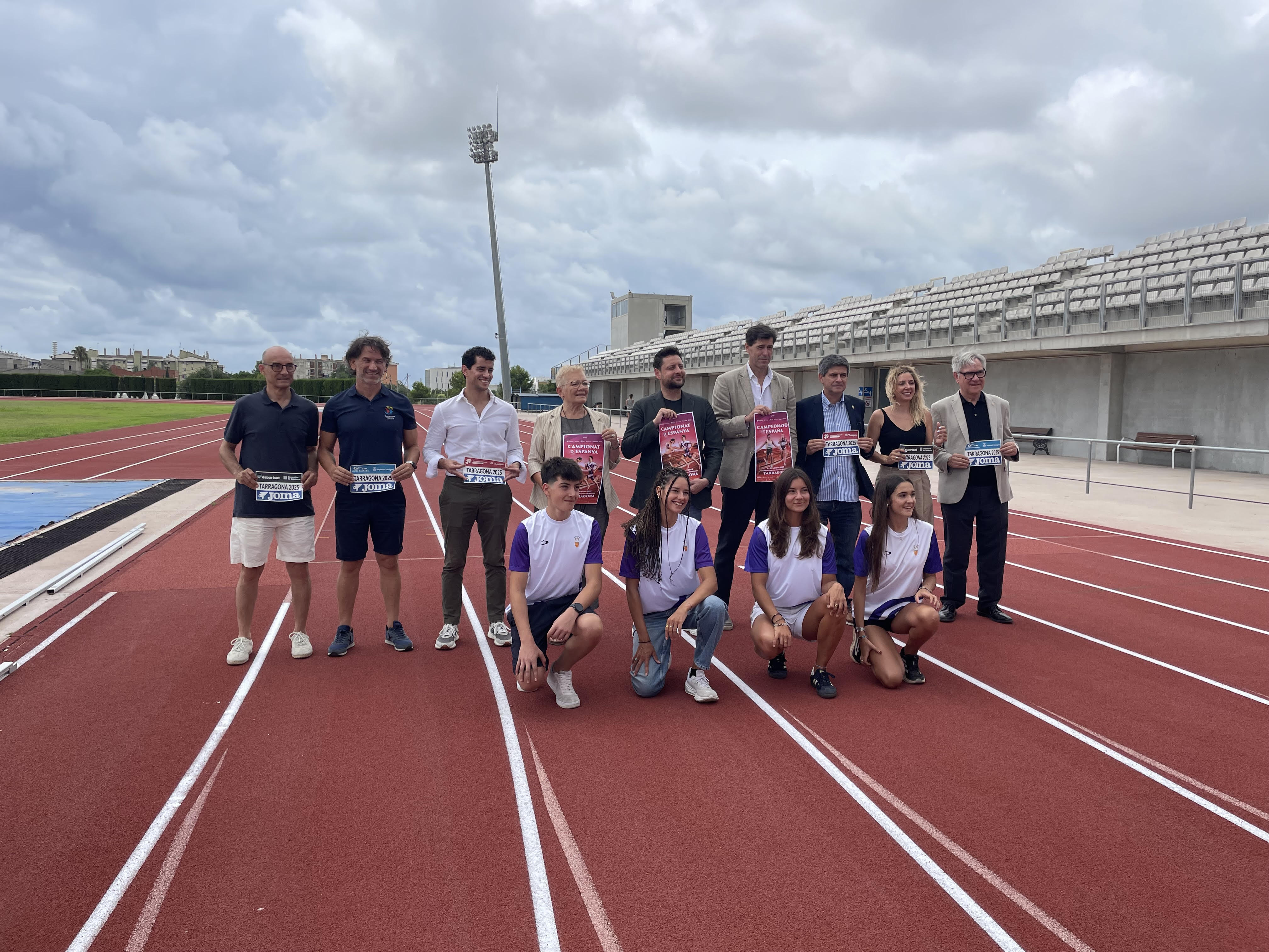 Presentació oficial del Campionat d’Espanya Absolut d’Atletisme a l’Anella Mediterrània