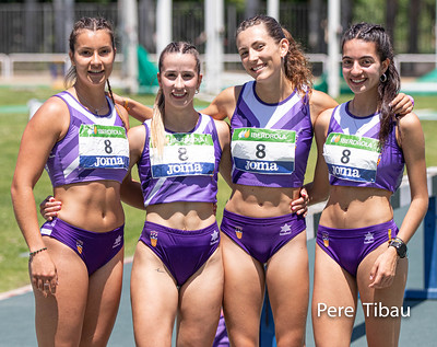 L'equip femení 5è en el Campionat d'Espanya de clubs 2a divisió "A"